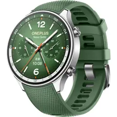 ONEPLUS - WATCH 2R 46MM CAJA PLATEADA MALLA VERDE BISEL PLATEADO