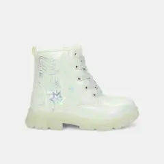 DISNEY - Botas Junior Para Niña Bubblegummers Blanco Norma L 11Frozen 30-33