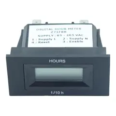 GIC - Horómetro Digital Z71FBB LCD 85-265 VAC 99999.9 h