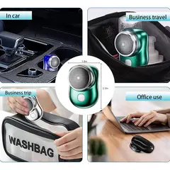GENERICO - Mini Afeitadora Eléctrica Portátil Recargable USB