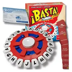 GENERICO - Juego de Mesa BASTA Rápido Divertido y Familiar