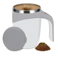 GENERICO - Termo Vaso Taza Mug Mezclador 450ml Recargable Hogar
