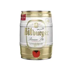 BITBURGER - Barril De Cerveza 5 Litros