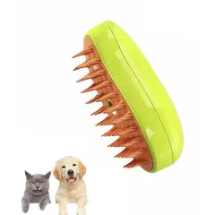 GENERICO - Cepillo para Mascotas 3 en 1 con Vapor