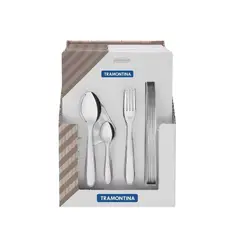 TRAMONTINA - Juego Cubiertos Maresias 24 Pc Acero Inoxidable