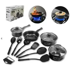 GENERICO - Juego de Ollas 13 Piezas