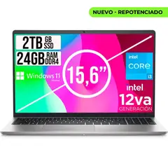 DELL - INSPIRON INTEL CORE I3 1215U SSD 2TB RAM 24GB LED 15,6 LIC W11 HOME