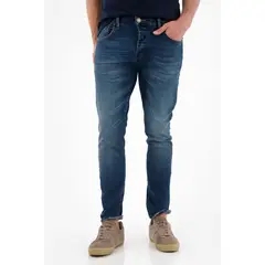 TENNIS - Jean Skinny tiro medio azul para hombre