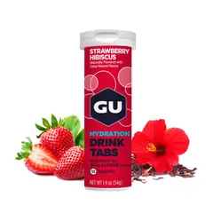 GU - Hidratante discos x 8 unidades - Flor de Jamaica con cafeína