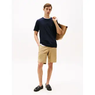 TOMMY HILFIGER - Camiseta azul essential de corte regular