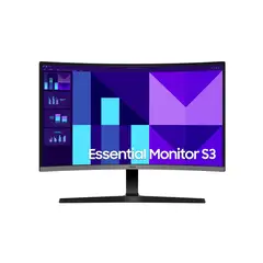 SAMSUNG - Monitor Curvo 27 S39 ESSENTIAL D390 Full Hd 100 Hz