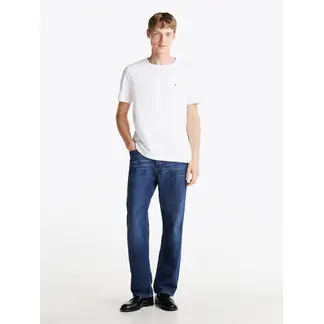 TOMMY HILFIGER - Camiseta blanca essential de corte regular
