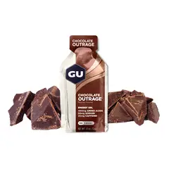 GU - Gel energizante x 24 unidades Chocolate con cafeína 20 mg