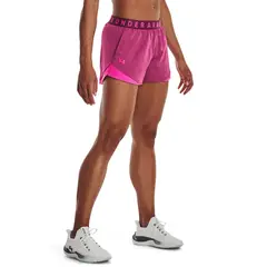 UNDER ARMOUR - SHORT PLAY UP TWIST 30 RUNNING UNISEX ROJO