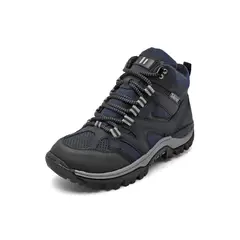 TELLENZI - Bota Outdoor Hombre Negro-Azul 9-101