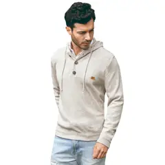 GENERICO - Buzo Buso Saco Hombre Con Capota Casual Liviano Urbano Moda Masculina