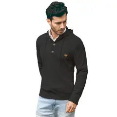 GENERICO - Buzo Buso Saco Hombre Con Capota Casual Liviano Urbano Moda Masculina