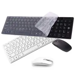 GENERICO - Combo Teclado y Mouse Inalámbrico K-06