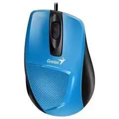 GENIUS - Mouse Alambrico Diseño Ergonomico Dx-150x Azul Azul Marino