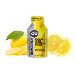GU - Gel Roctane Limonada sin cafeína Marca caja x 24 unidades