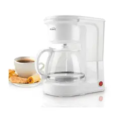 KALLEY - Cafetera 8 tazas K-CM100K Blanco