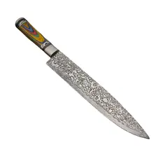 GENERICO - CUCHILLO PARRILLERO DAMASCO