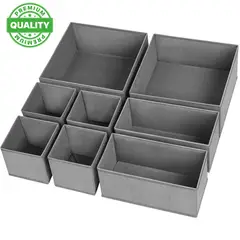 ONE PIXEL - Organizador De Ropa Interior Divisor Cajones x 8