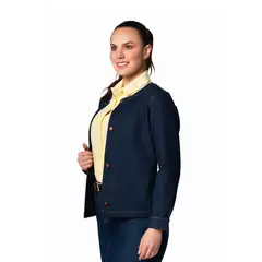 LEC LEE - Chaqueta en denim cl?sica para mujer