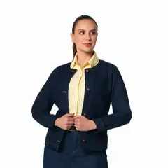 LEC LEE - Chaqueta en denim cl?sica para mujer L