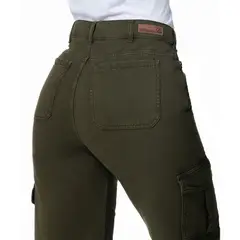 LEC LEE - Jeans Cargo Wide Leg para Mujer 8