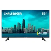 CHALLENGER - Televisor 55 pulgadas 4K Smart Google TV UHD 55KG85 BT T2