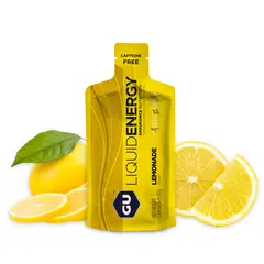 GU - Gel líquido caja x 12 unidades Limonada sin cafeína
