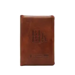 SBC - Biblia RVR Letra grande Color Café Con Ayudas Digitales