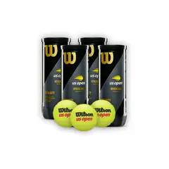 WILSON - Combo De Pelotas De Tenis US Open Extra Duty 4 Tarros