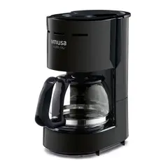 KALLEY - Cafetera IMUSA Café City 6 Tazas Negra