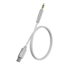 UNITEC - Cable Auxiliar Audio Tipo C A Jack 3.5mm 1 Metro Universal