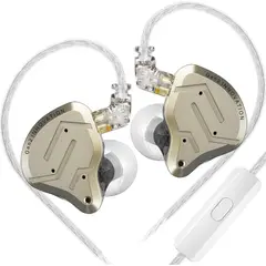 KZ - Audifonos In-ear ZSN pro 2 color Gold con microfono