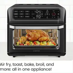 CHEFMAN - Freidora de aire con probe de temperatura modelo dual