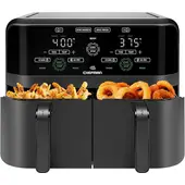 CHEFMAN - Freidora de aire 6 Qt pantalla táctil modelo dual