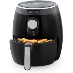 DASH - Freidora de aire eléctrica Deluxe 3 Qt 1200W control temp