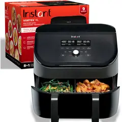 INSTANT POT - Freidora de aire VersaZone 9QT 8 en 1 Con EvenCrisp