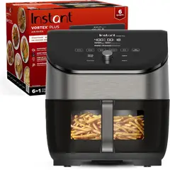 INSTANT POT - Freidora de aire Instant Vortex Plus 6QT 6 funciones 1700W