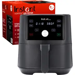 INSTANT POT - Freidora de aire Vortex 6QT XL 4 en 1 100+ recetas