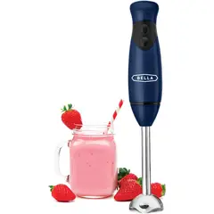 BELLA - Batidora de Mano 250W 2 Velocidades Acero Inoxidable