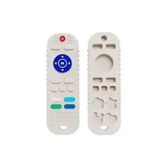 GENERICO - Mordedor Rasca Encías Sensorial Control Remoto Blanco