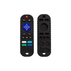 GENERICO - Mordedor Rasca Encías Sensorial Control Remoto Negro