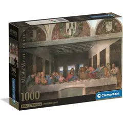 CLEMENTONI - Rompecabezas 1000 Piezas Arte Última Cena Da Vinci