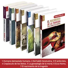 SKALA - Colección Libros Friedrich Nietzsche Por 7 Tomos