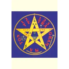EDITORIAL SOLAR - LAMINA PENTAGRAMA AZUL PQ 65 x 65 cm
