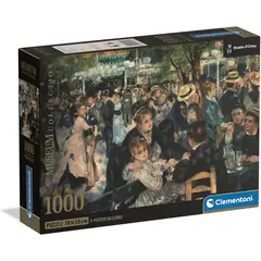 CLEMENTONI - Rompecabezas 1000 Piezas Arte Baile En Moulin Renoir Adultos
